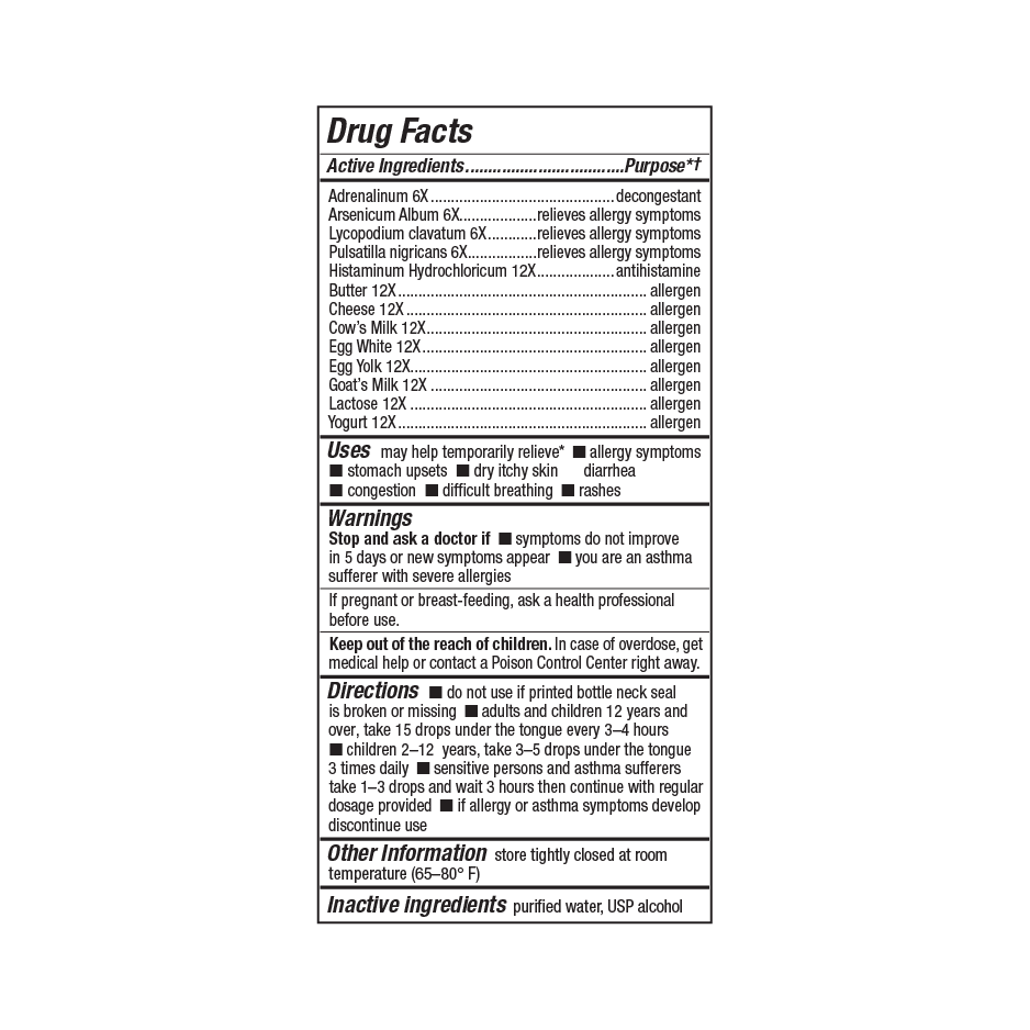 Dairy Allergies