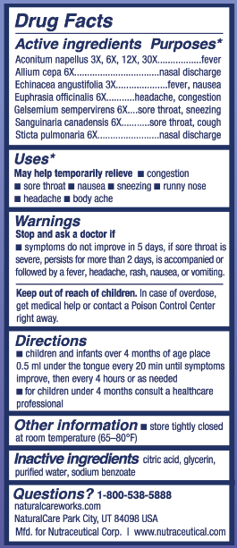 Children's Cold & Flu - Close out pricing!